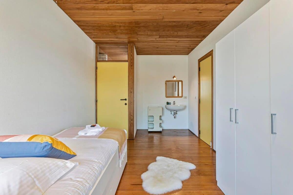 Eighties Modernist Design House With Garden Near The Beach オステンド エクステリア 写真